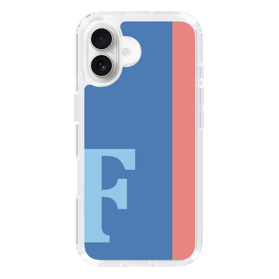 Slim Protection Case［ オリジナル - initial color line - F blue ］