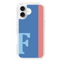 Slim Protection Case［ オリジナル - initial color line - F blue ］