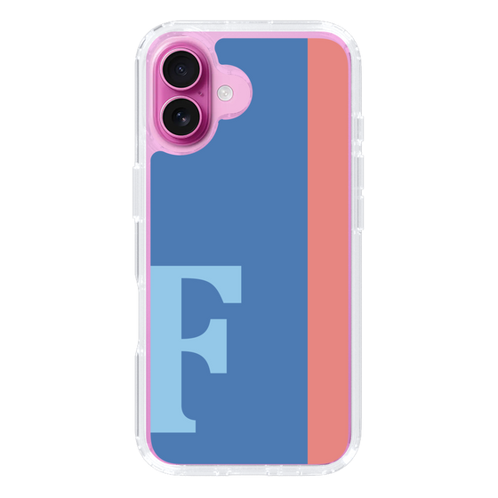 Slim Protection Case［ オリジナル - initial color line - F blue ］