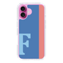 Slim Protection Case［ オリジナル - initial color line - F blue ］