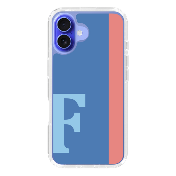 Slim Protection Case［ オリジナル - initial color line - F blue ］
