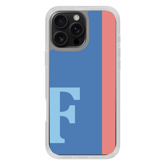 Slim Protection Case［ オリジナル - initial color line - F blue ］