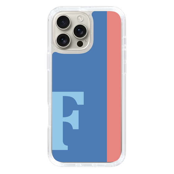 Slim Protection Case［ オリジナル - initial color line - F blue ］