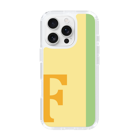 Slim Protection Case［ オリジナル - initial color line - F yellow ］