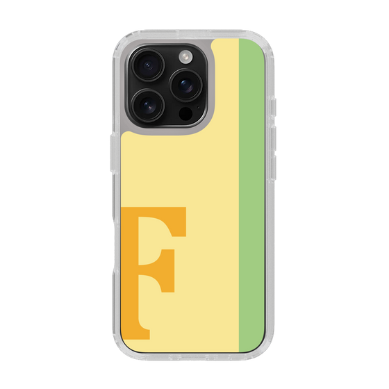 Slim Protection Case［ オリジナル - initial color line - F yellow ］