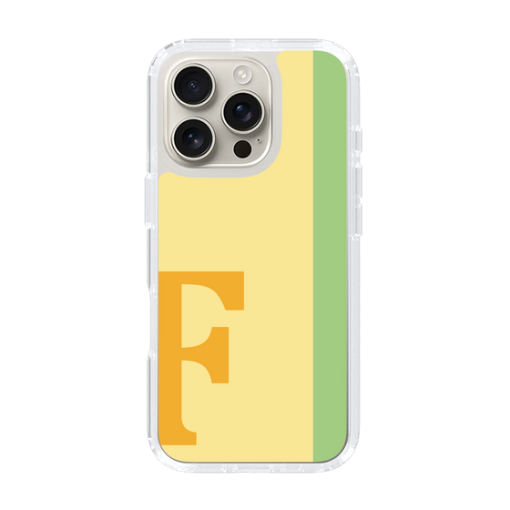 Slim Protection Case［ オリジナル - initial color line - F yellow ］