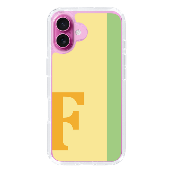 Slim Protection Case［ オリジナル - initial color line - F yellow ］