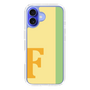 Slim Protection Case［ オリジナル - initial color line - F yellow ］