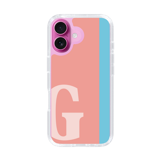 Slim Protection Case［ オリジナル - initial color line - G pink ］