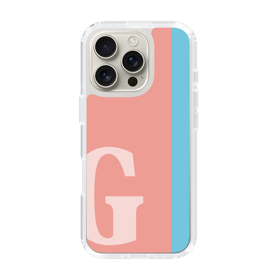 Slim Protection Case［ オリジナル - initial color line - G pink ］