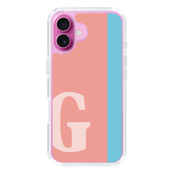 Slim Protection Case［ オリジナル - initial color line - G pink ］