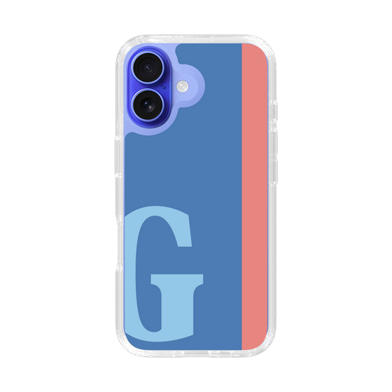 Slim Protection Case［ オリジナル - initial color line - G blue ］