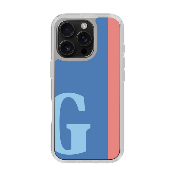 Slim Protection Case［ オリジナル - initial color line - G blue ］