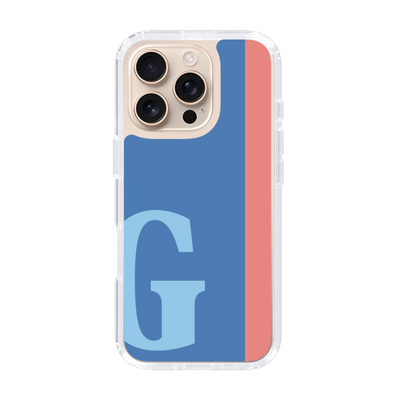 Slim Protection Case［ オリジナル - initial color line - G blue ］