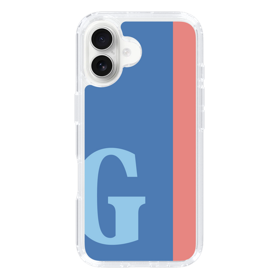 Slim Protection Case［ オリジナル - initial color line - G blue ］