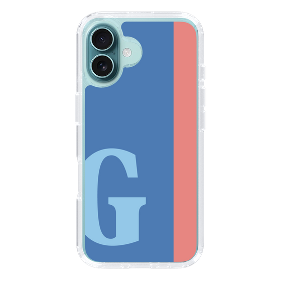 Slim Protection Case［ オリジナル - initial color line - G blue ］