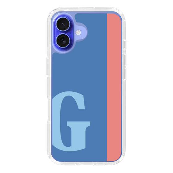 Slim Protection Case［ オリジナル - initial color line - G blue ］