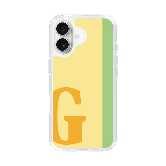 Slim Protection Case［ オリジナル - initial color line - G yellow ］