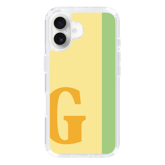 Slim Protection Case［ オリジナル - initial color line - G yellow ］