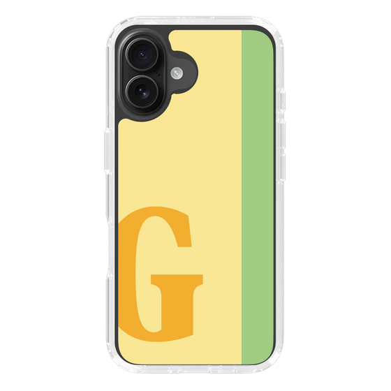 Slim Protection Case［ オリジナル - initial color line - G yellow ］