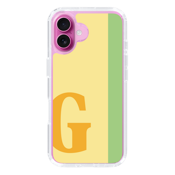 Slim Protection Case［ オリジナル - initial color line - G yellow ］