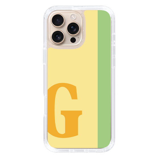 Slim Protection Case［ オリジナル - initial color line - G yellow ］