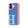 Slim Protection Case［ オリジナル - initial color line - H blue ］