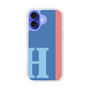 Slim Protection Case［ オリジナル - initial color line - H blue ］