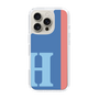 Slim Protection Case［ オリジナル - initial color line - H blue ］