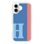 Slim Protection Case［ オリジナル - initial color line - H blue ］