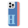 Slim Protection Case［ オリジナル - initial color line - H blue ］