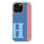 Slim Protection Case［ オリジナル - initial color line - H blue ］