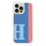 Slim Protection Case［ オリジナル - initial color line - H blue ］