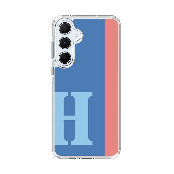 Slim Protection Case［ オリジナル - initial color line - H blue ］