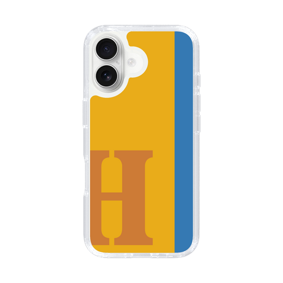 Slim Protection Case［ オリジナル - initial color line - H orange ］