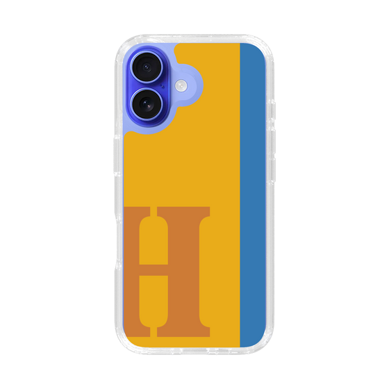 Slim Protection Case［ オリジナル - initial color line - H orange ］
