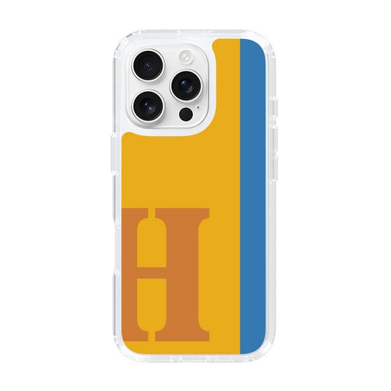 Slim Protection Case［ オリジナル - initial color line - H orange ］