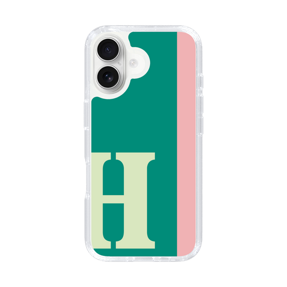 Slim Protection Case［ オリジナル - initial color line - H green ］
