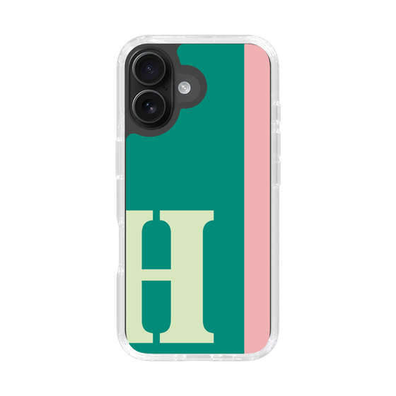 Slim Protection Case［ オリジナル - initial color line - H green ］