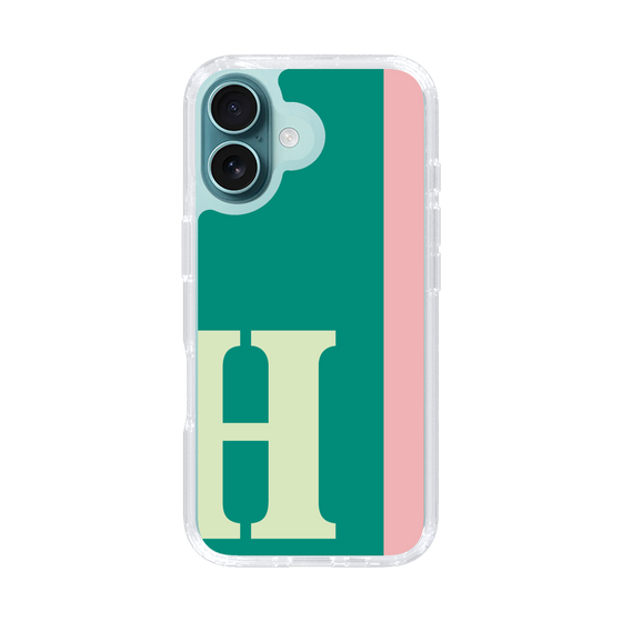 Slim Protection Case［ オリジナル - initial color line - H green ］