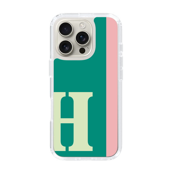 Slim Protection Case［ オリジナル - initial color line - H green ］