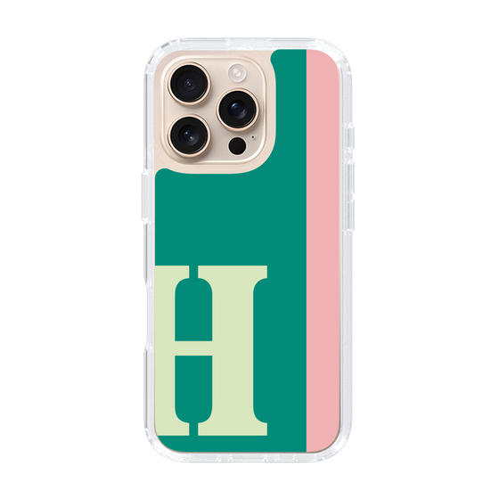 Slim Protection Case［ オリジナル - initial color line - H green ］