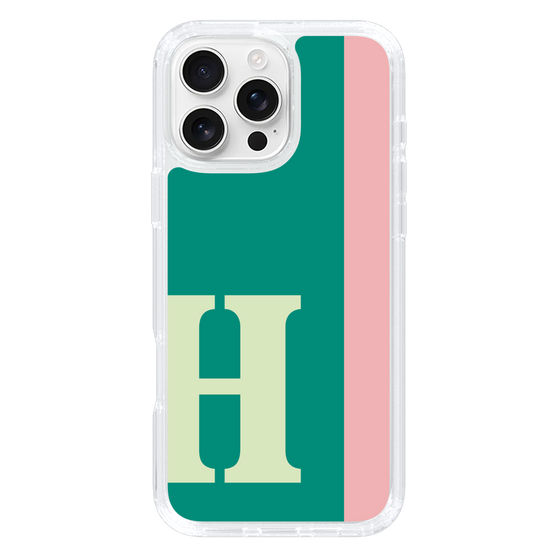 Slim Protection Case［ オリジナル - initial color line - H green ］