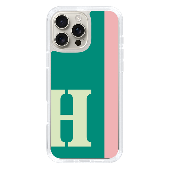 Slim Protection Case［ オリジナル - initial color line - H green ］