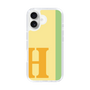 Slim Protection Case［ オリジナル - initial color line - H yellow ］