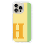 Slim Protection Case［ オリジナル - initial color line - H yellow ］