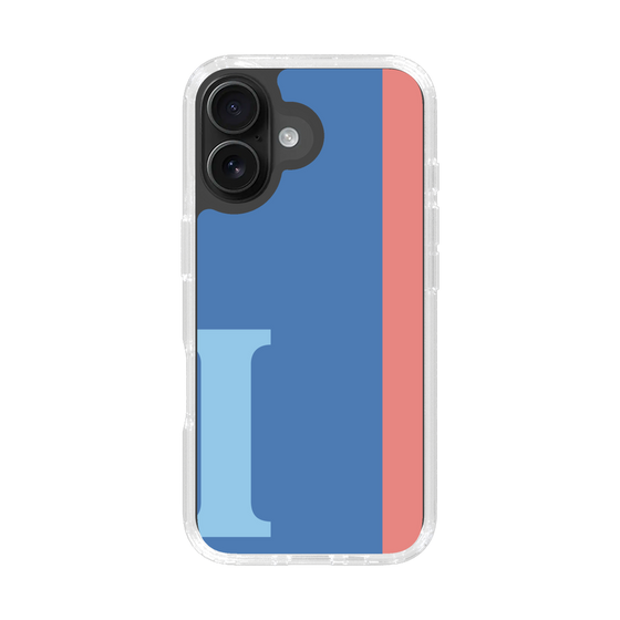Slim Protection Case［ オリジナル - initial color line - I blue ］