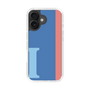 Slim Protection Case［ オリジナル - initial color line - I blue ］