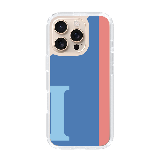 Slim Protection Case［ オリジナル - initial color line - I blue ］
