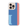 Slim Protection Case［ オリジナル - initial color line - I blue ］